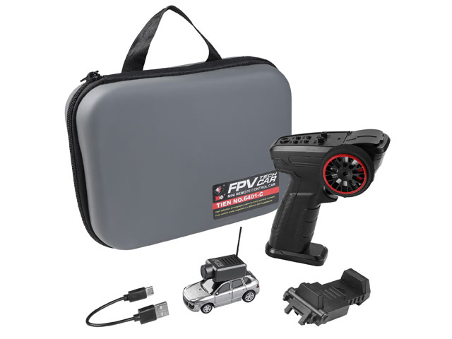 hitec 64 fpv car silver